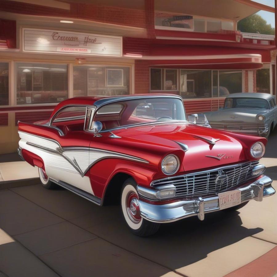 1957 Ford Fairlane 500 Exterior - Classic American Car