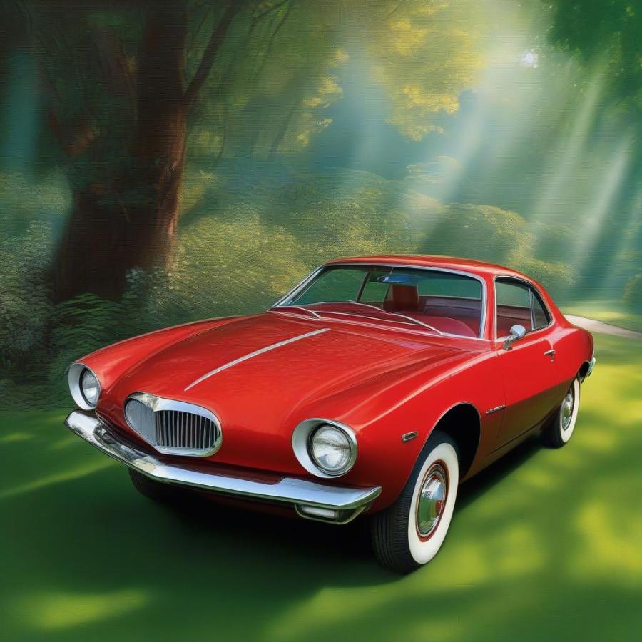 1963 Studebaker Avanti Exterior in Red