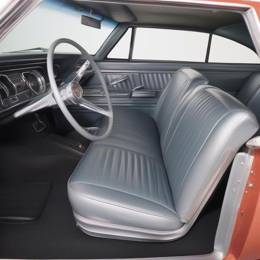 Interior of a 1965 Chevrolet Chevelle SS