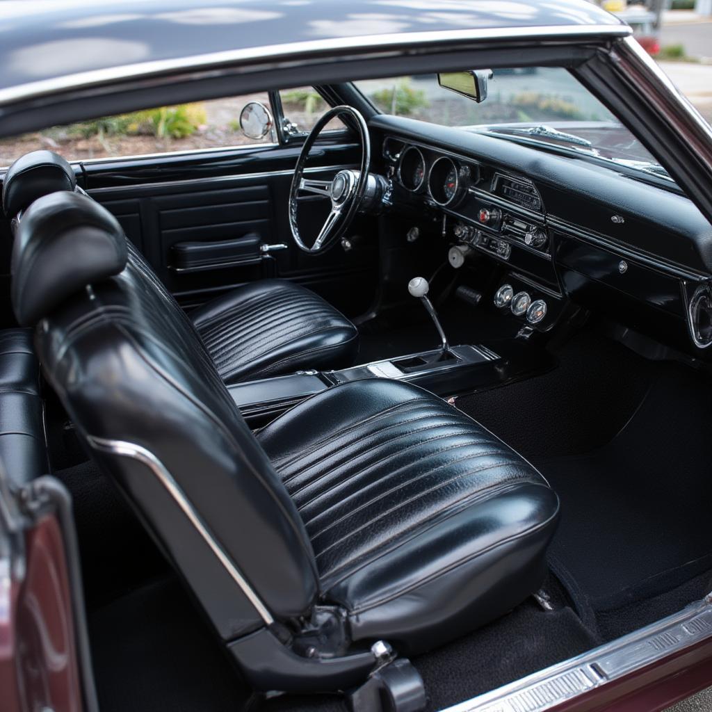 Interior View of the 1966 Chevelle SS 396