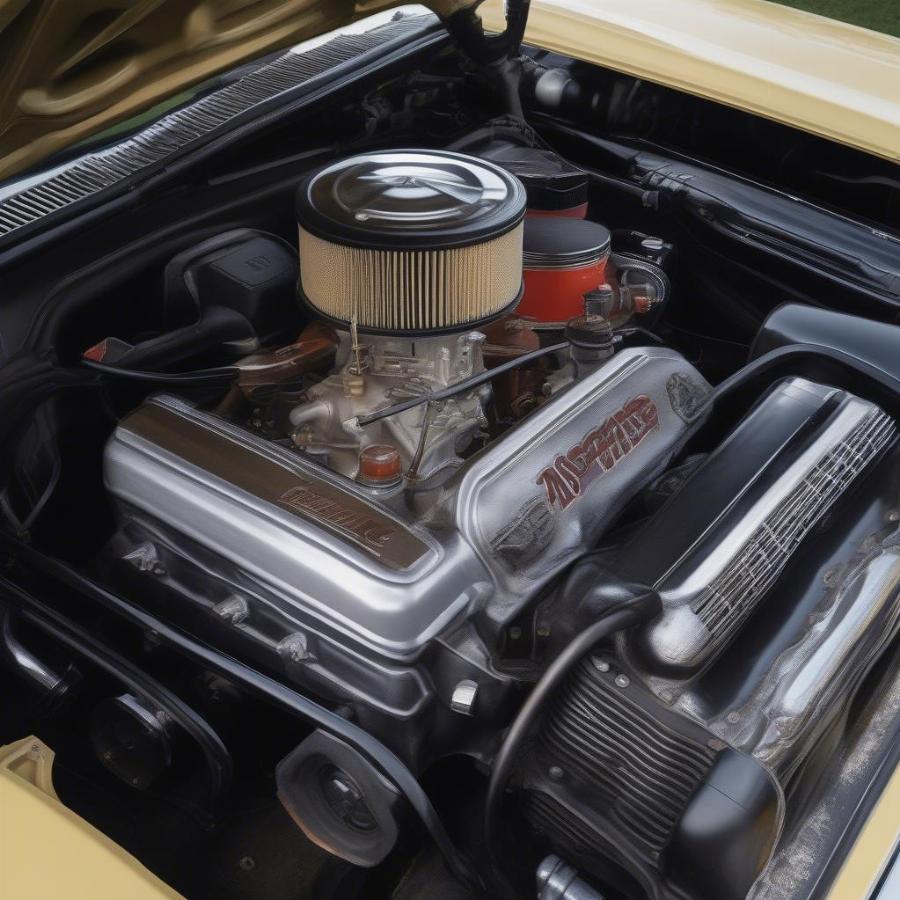 1968 Dodge Coronet 440 Magnum V8 Engine - Power and Performance