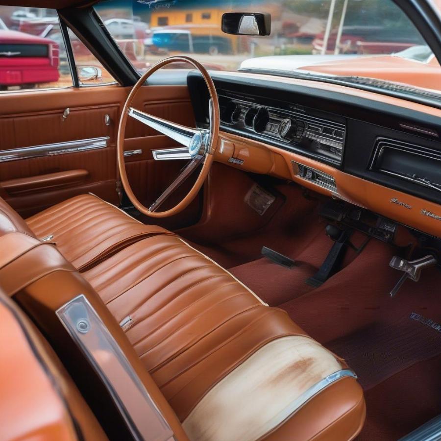 1968 Dodge Coronet 440 Interior - Classic Muscle Car Style