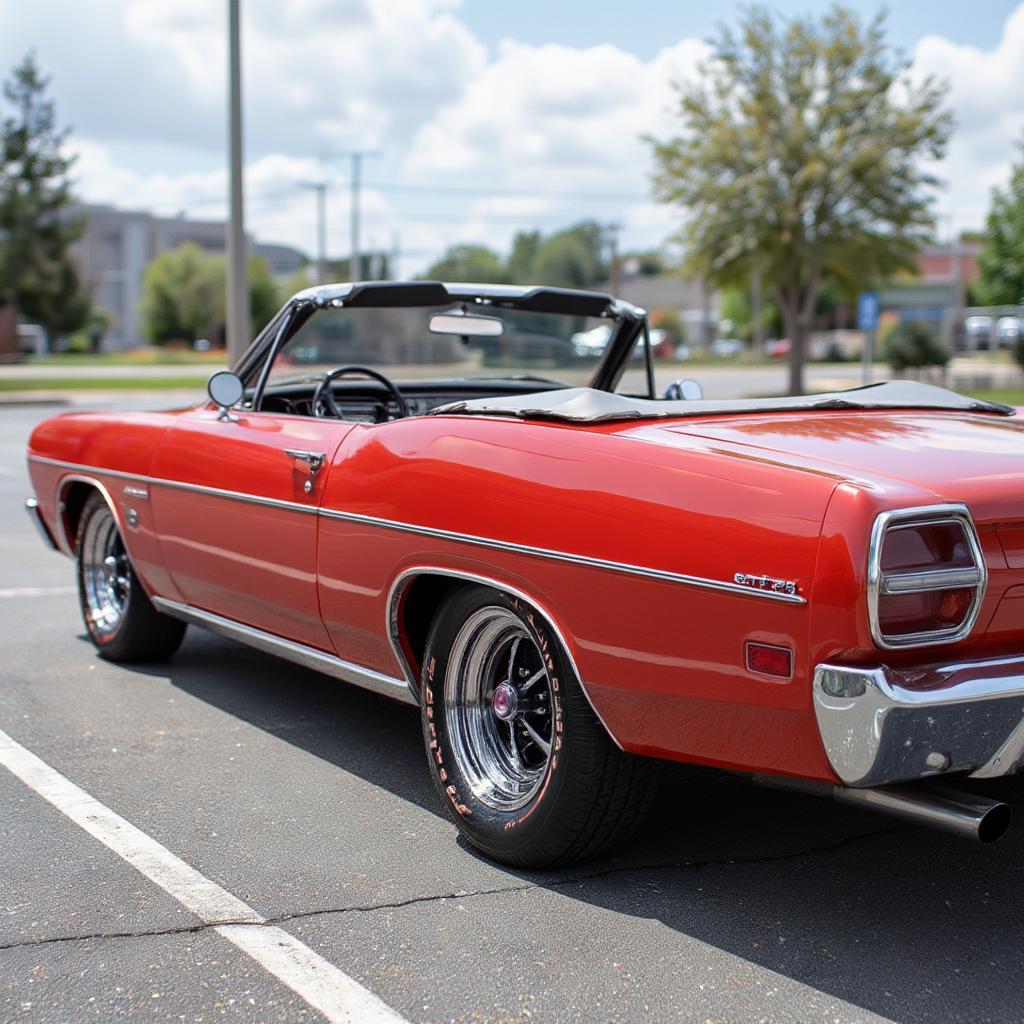 1968 Ford Torino GT Convertible Side Profile