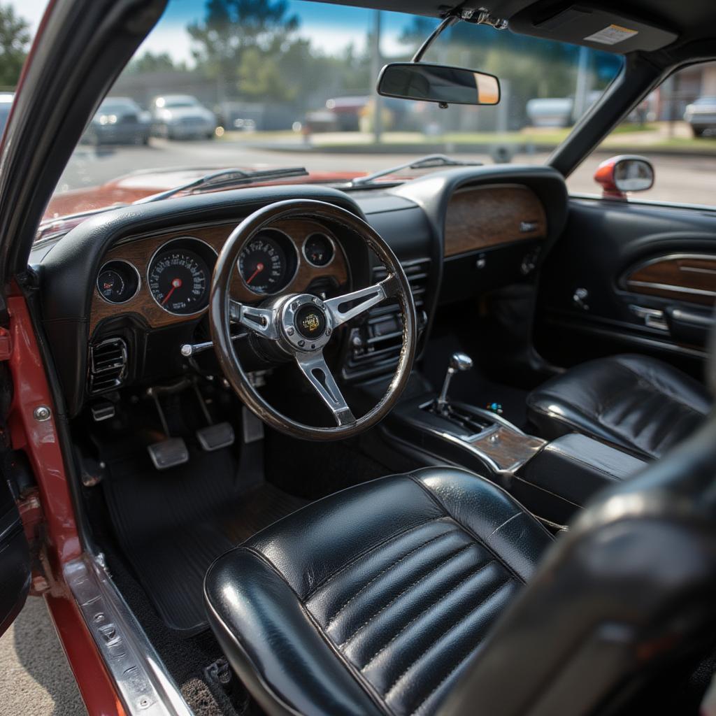 vintage-mustang-interior