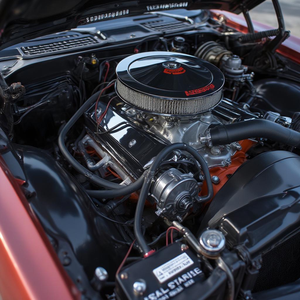 1970 Chevelle SS 454 LS6 Engine Bay - Detailed View