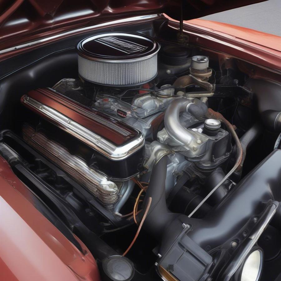 1970 Chevy Chevelle SS 454 Engine Bay