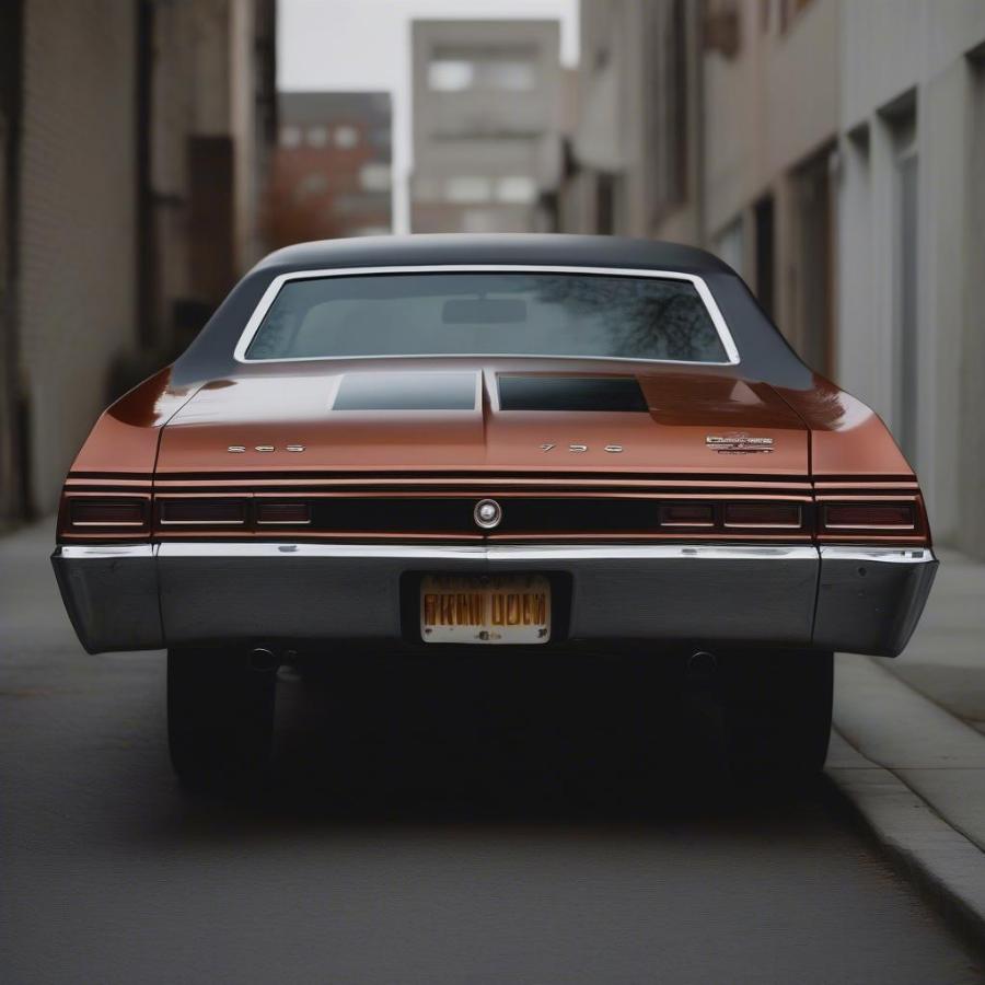 1970 Chevy Chevelle SS Rear View