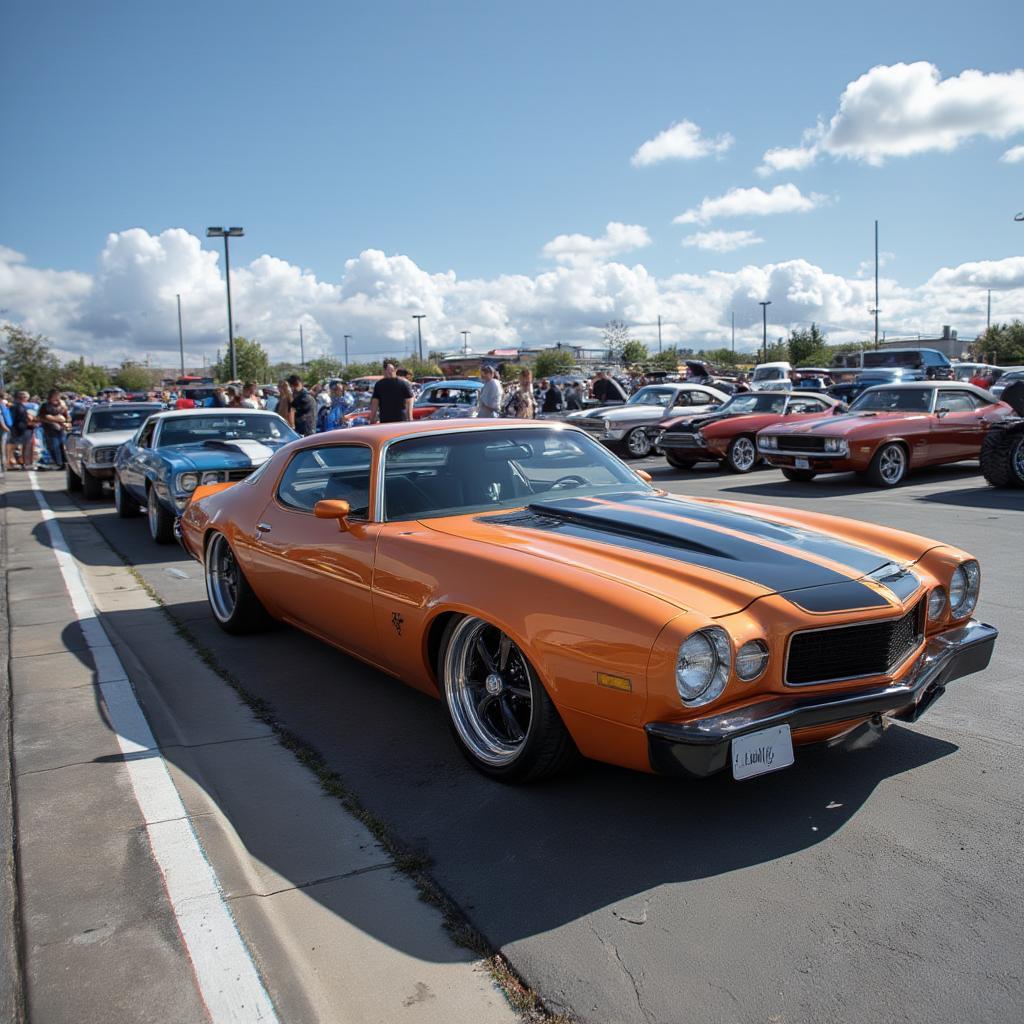 Classic 1973 Muscle Car Lineup