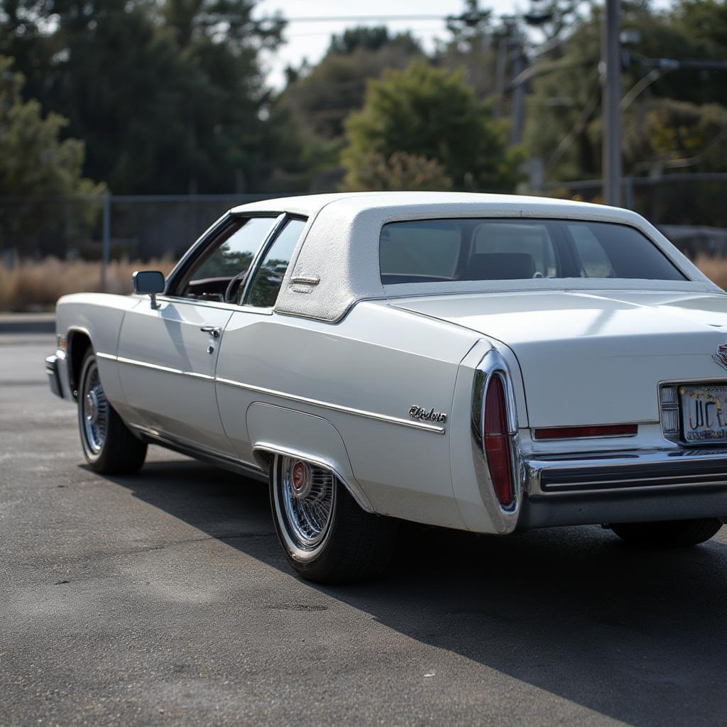 1979 Cadillac Coupe DeVille elegant side profile