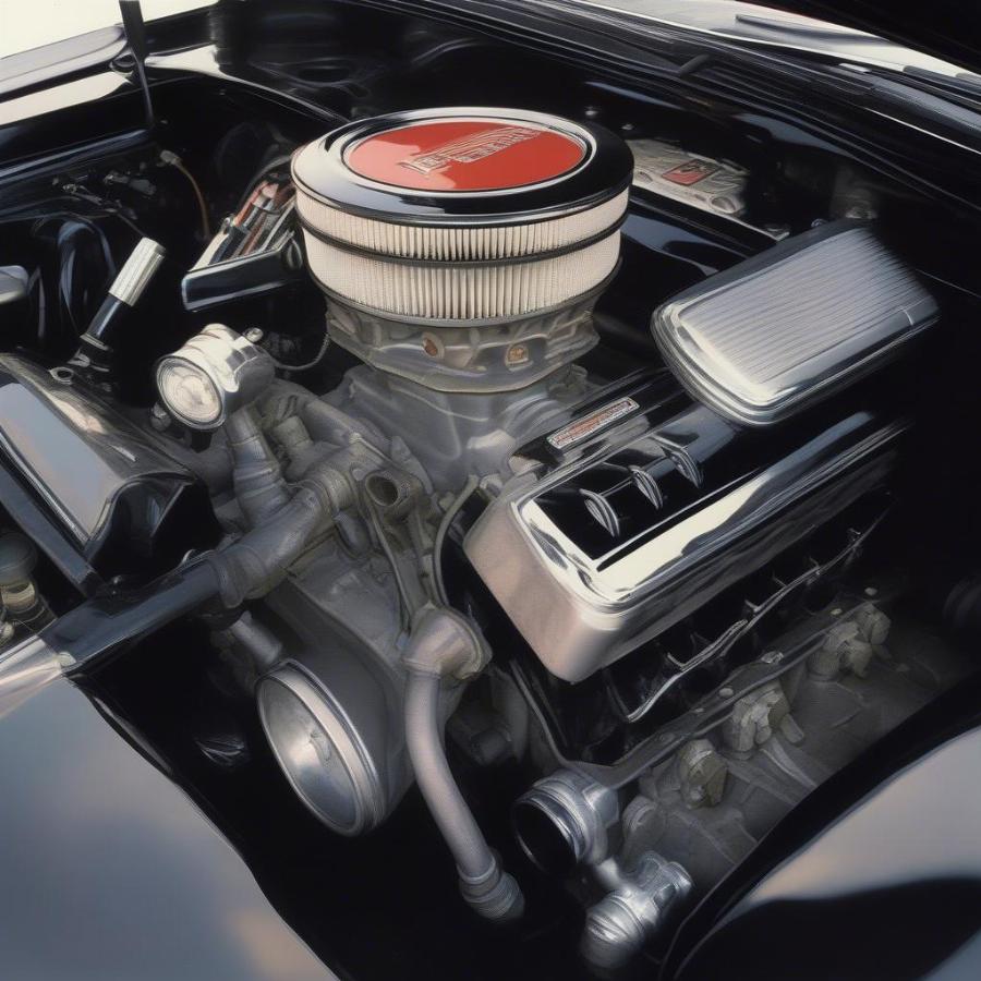 Powerful V8 Engine of the 1980 Cadillac Coupe DeVille