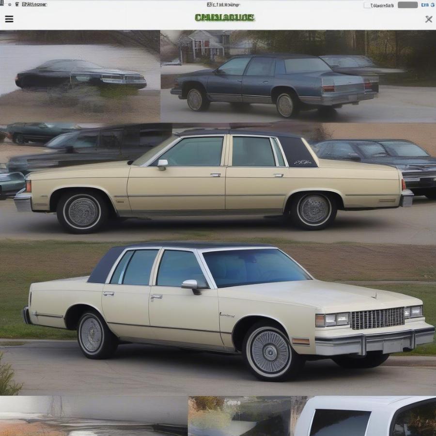 Searching for a 1989 Chevy Caprice on Craigslist