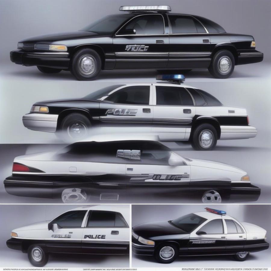 1996 Chevrolet Caprice 9C1 Police Package on Display