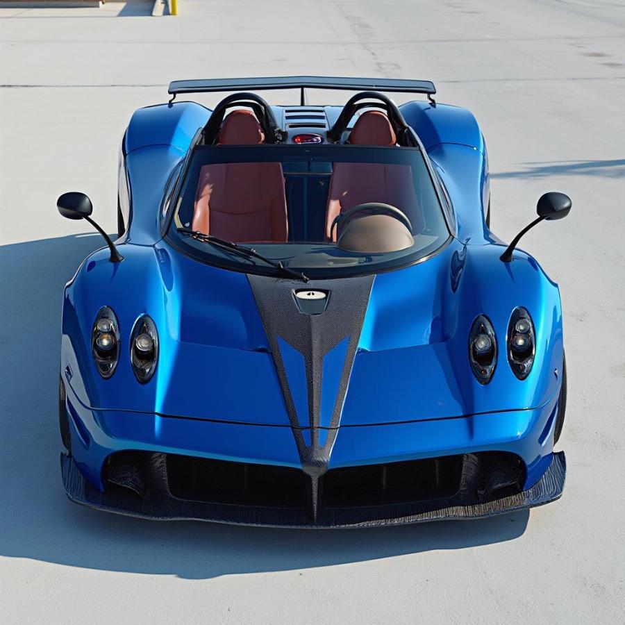 2004 Pagani Zonda C12S 7.3 Roadster in Metallic Blue