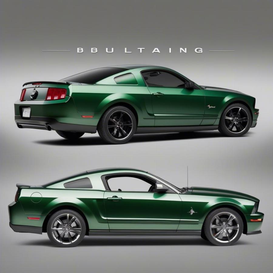 2009 Bullitt Mustang Listing on Online Marketplace