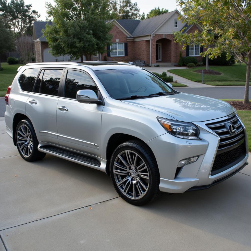 2015 Lexus GX 460 exterior view showcasing its elegant design