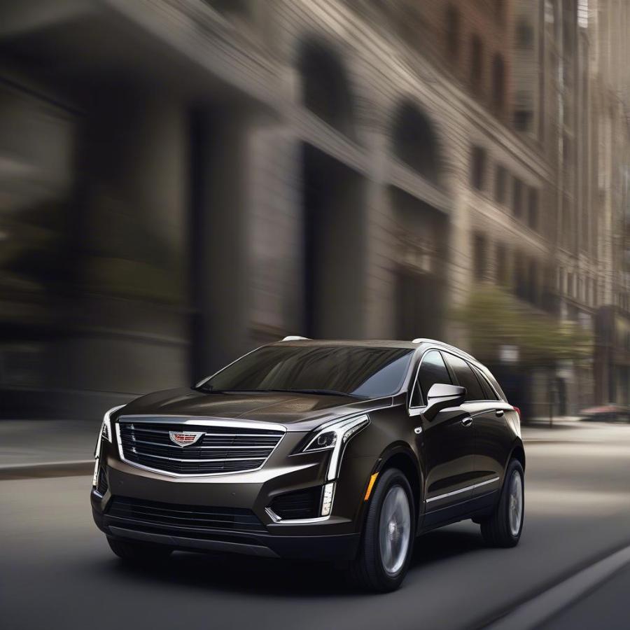 2017 Cadillac XT5 Luxury AWD Exterior - Sleek and Stylish Design