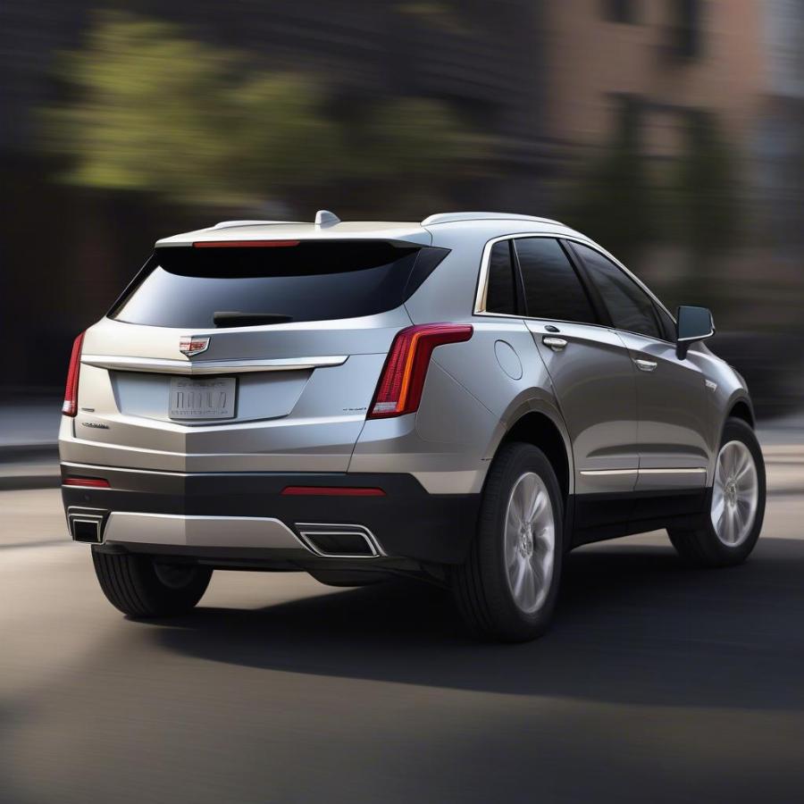 2017 Cadillac XT5 Luxury AWD Rear View - Modern and Elegant Design