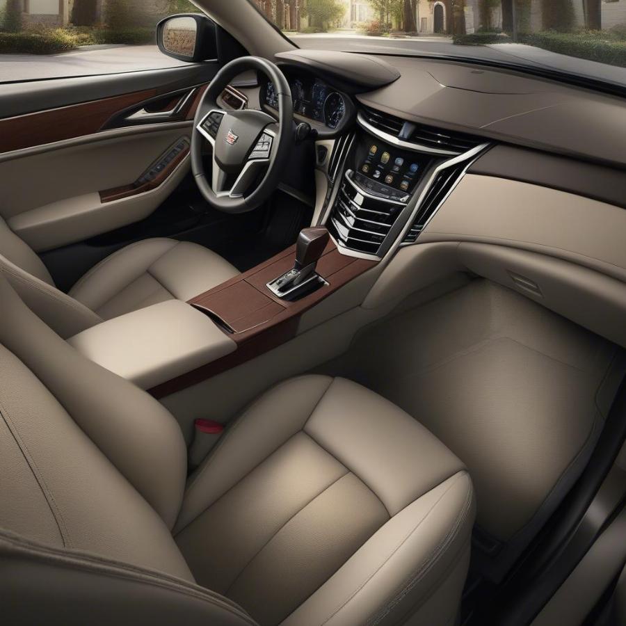 2018 Cadillac CTS Premium Luxury Interior View