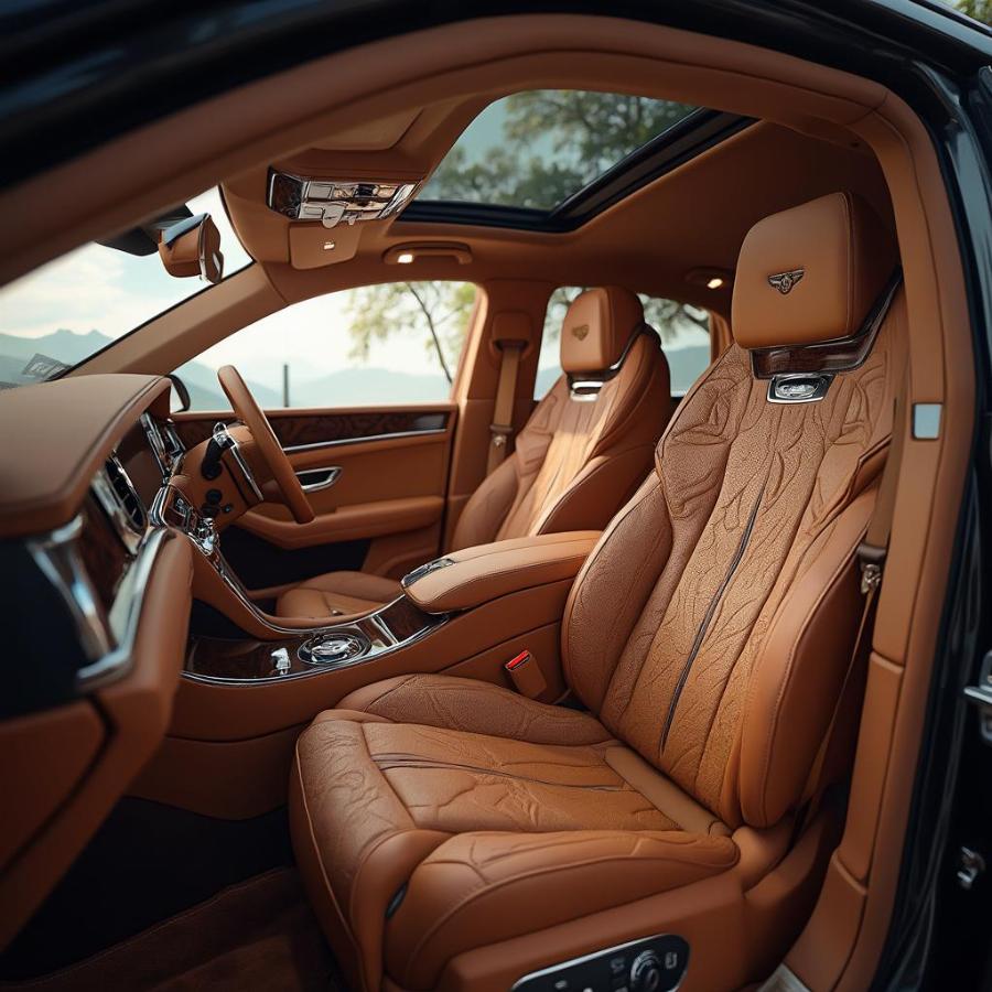 Luxurious Interior of the 2020 Bentley Mulsanne