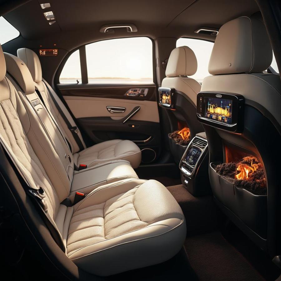 2020 Bentley Mulsanne Rear Seats and Entertainment