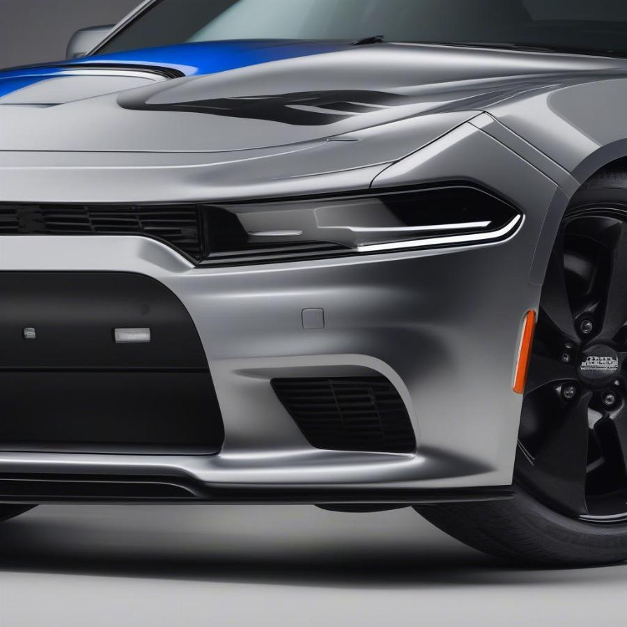 2021 Dodge Charger Daytona's aerodynamic design, inspired by its NASCAR heritage.