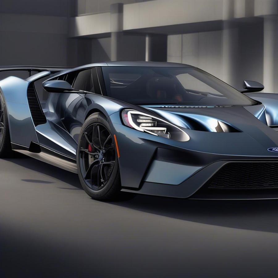 2021 Ford GT showcasing its aerodynamic exterior and carbon fiber body