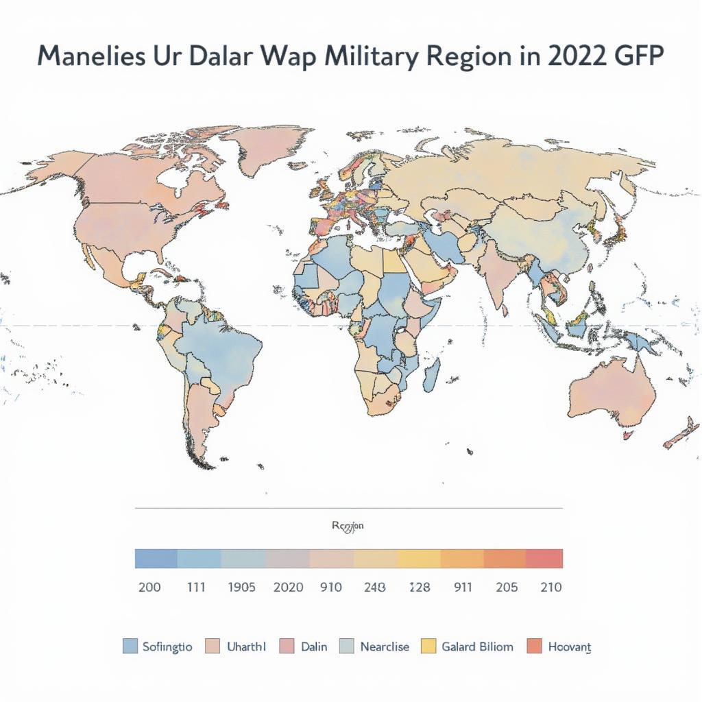 2022 Global Military Power Regional Comparison