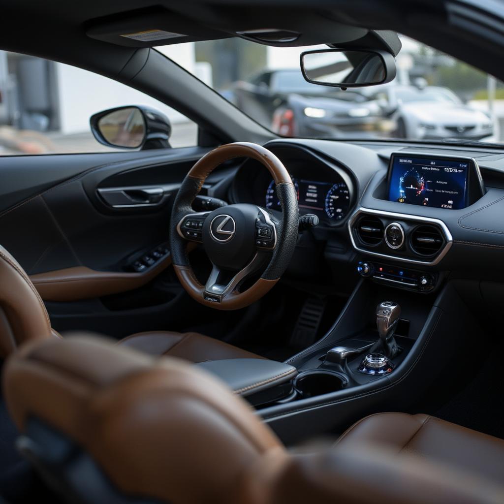 2022 Lexus LC Coupe Interior: Driver-Focused Cockpit and Premium Materials