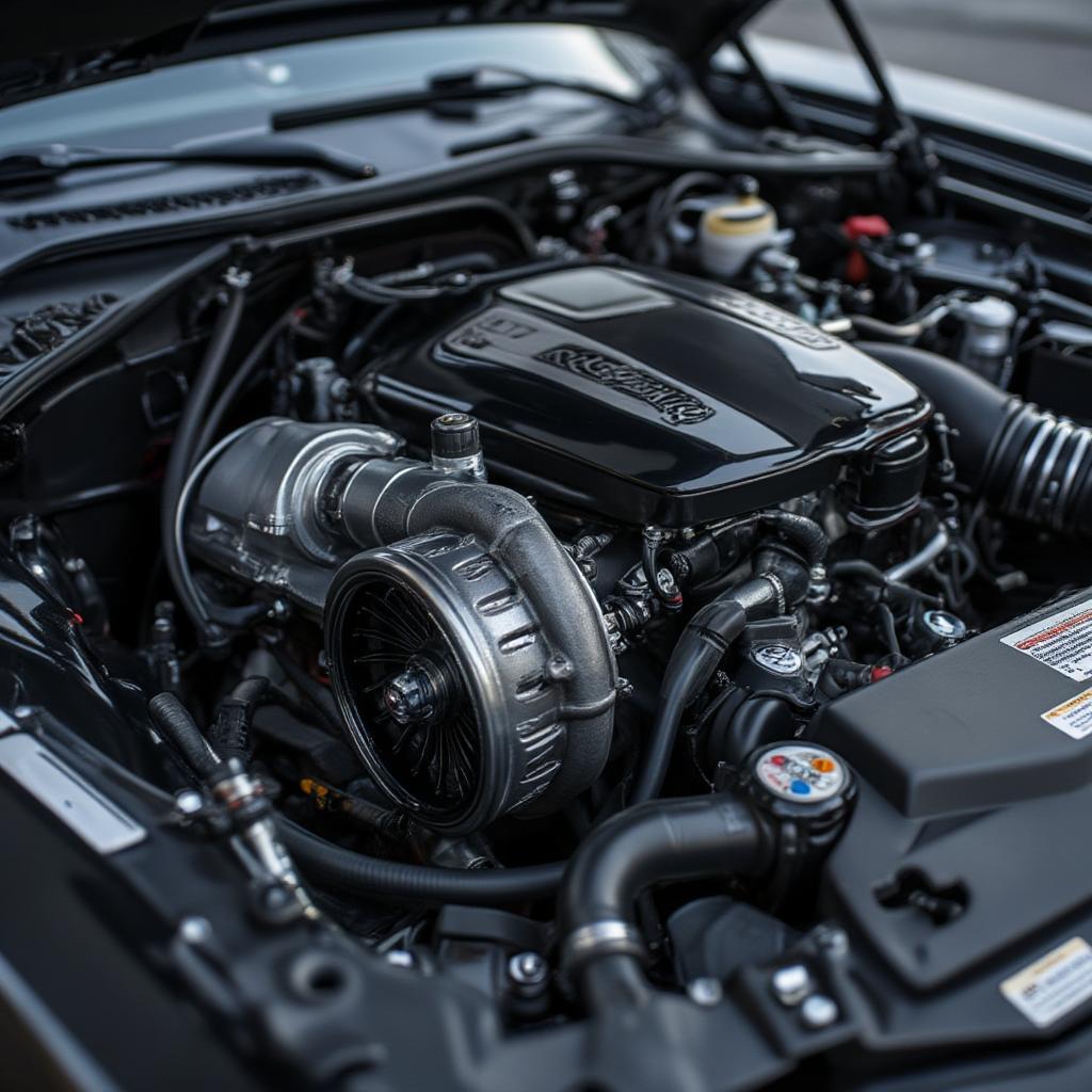 2024 Dodge Challenger Daytona Engine Bay