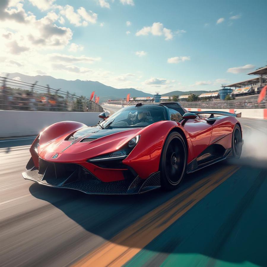 2024 Supercar on the Track: Unleashing the Beast