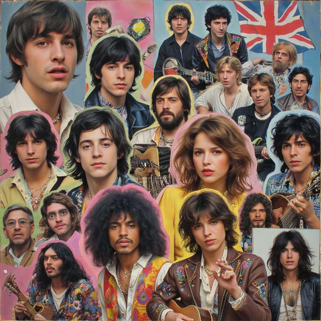 60s Music Icons: British Invasion and Psychedelic Era Bands