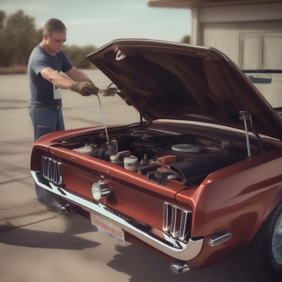 Maintaining a Classic 1967 Mustang Convertible