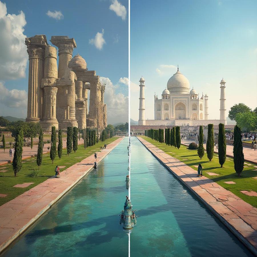 Ancient vs Modern 7 Wonders Comparison