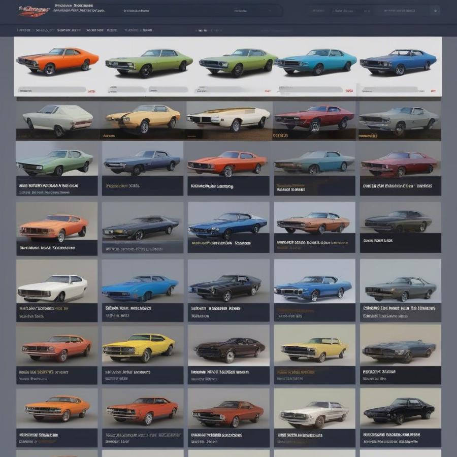 70s Muscle Car Listings on Online Classifieds Platforms