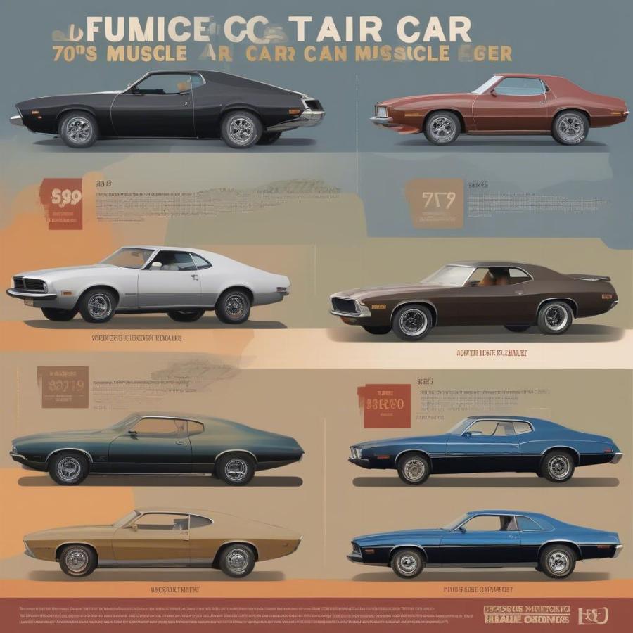 Price Range of 70s Muscle Cars