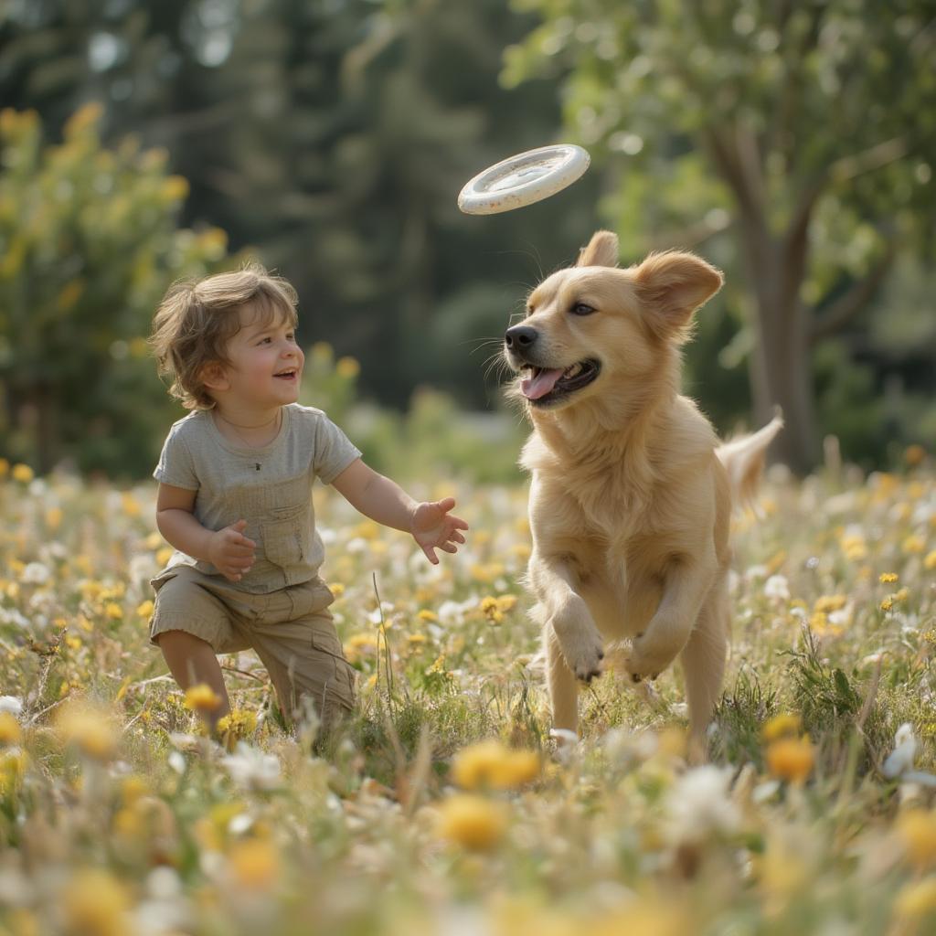 A Dog's Purpose Movie Scene with Dog and Boy