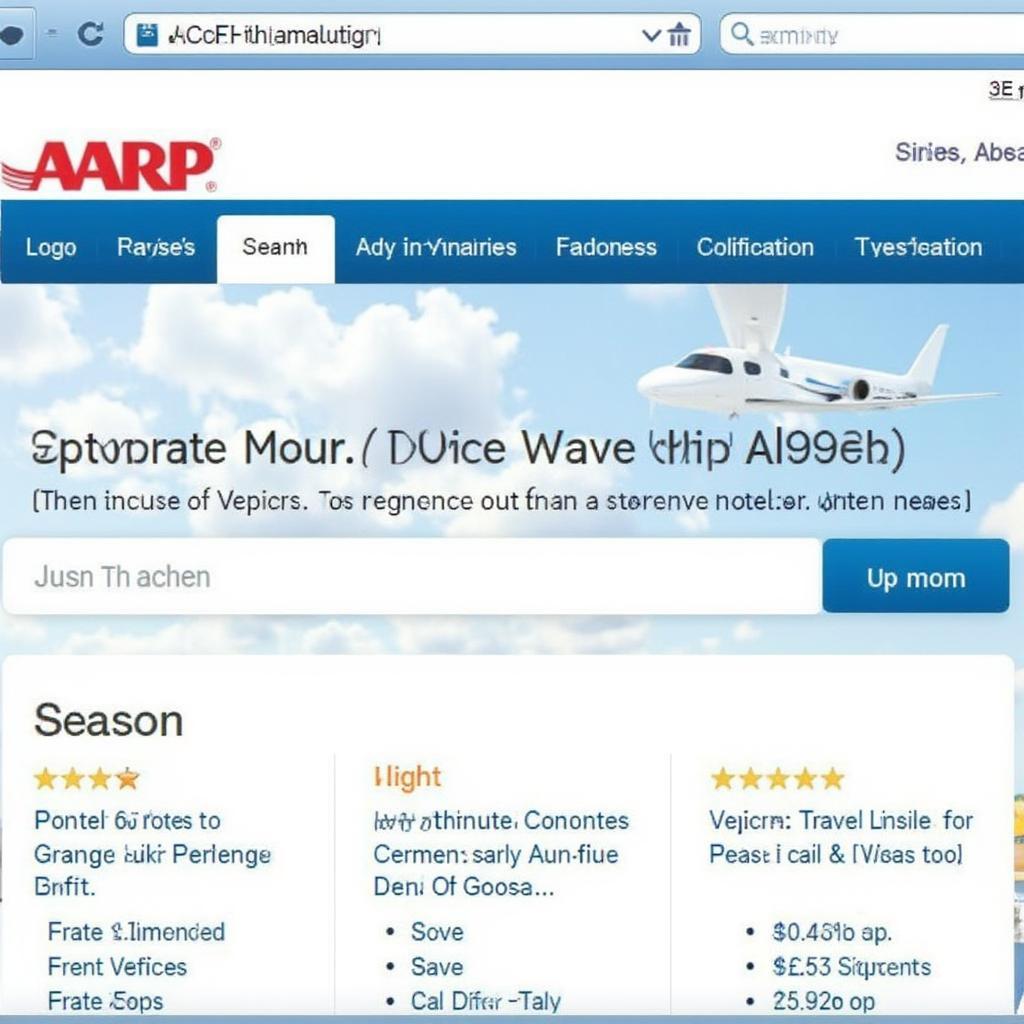 aarp-expedia-travel-portal-search