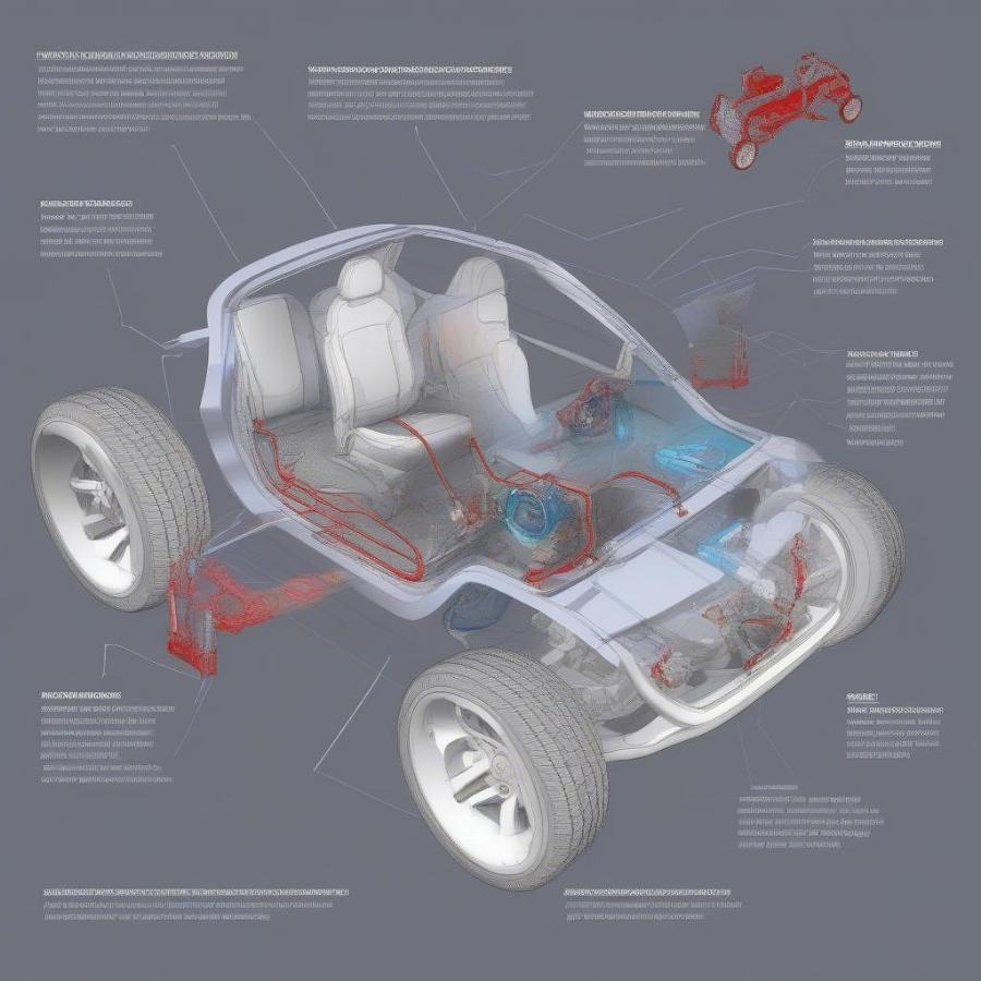 Active Suspension System Diagram in Modern Vehicles