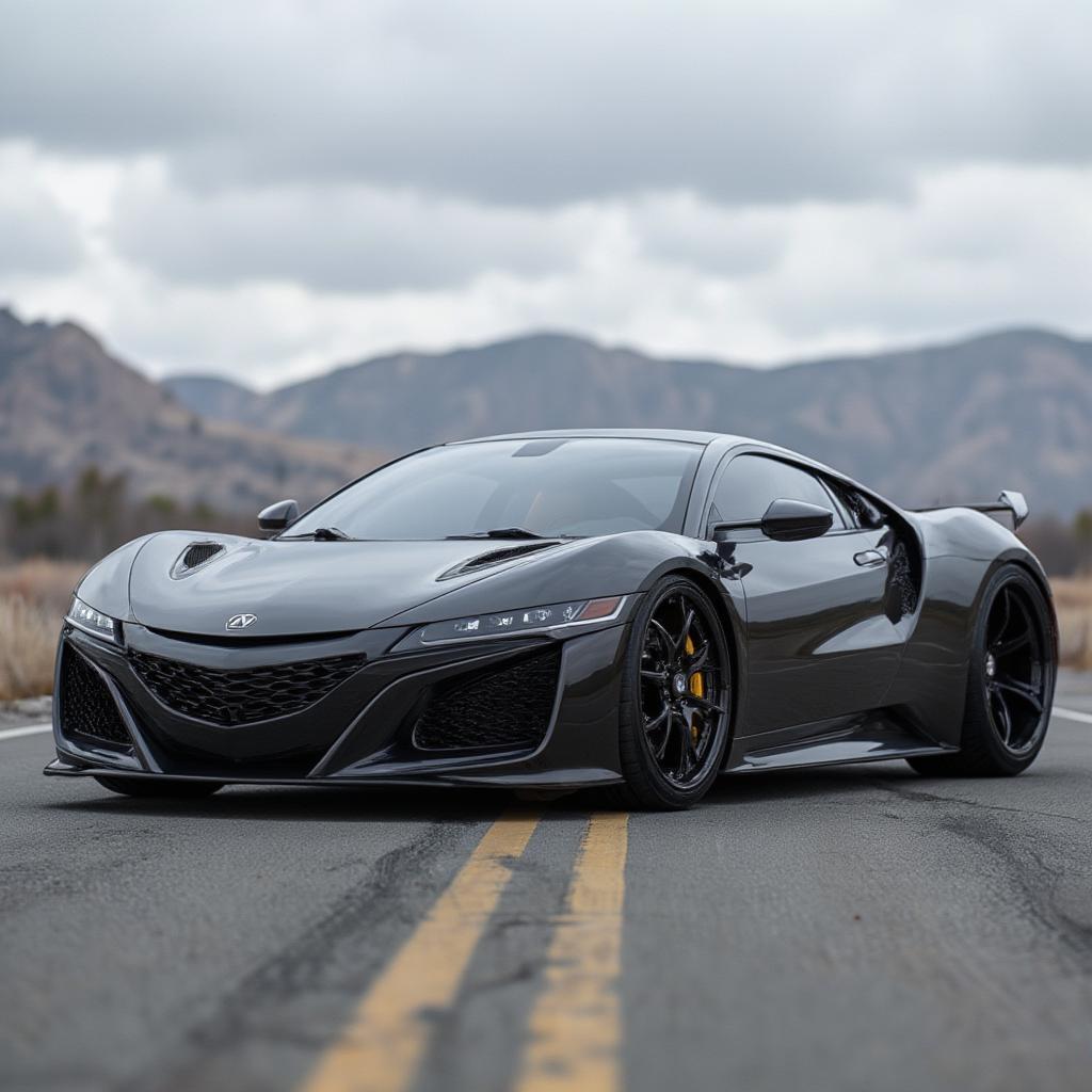 Acura NSX 2020 exterior angled view