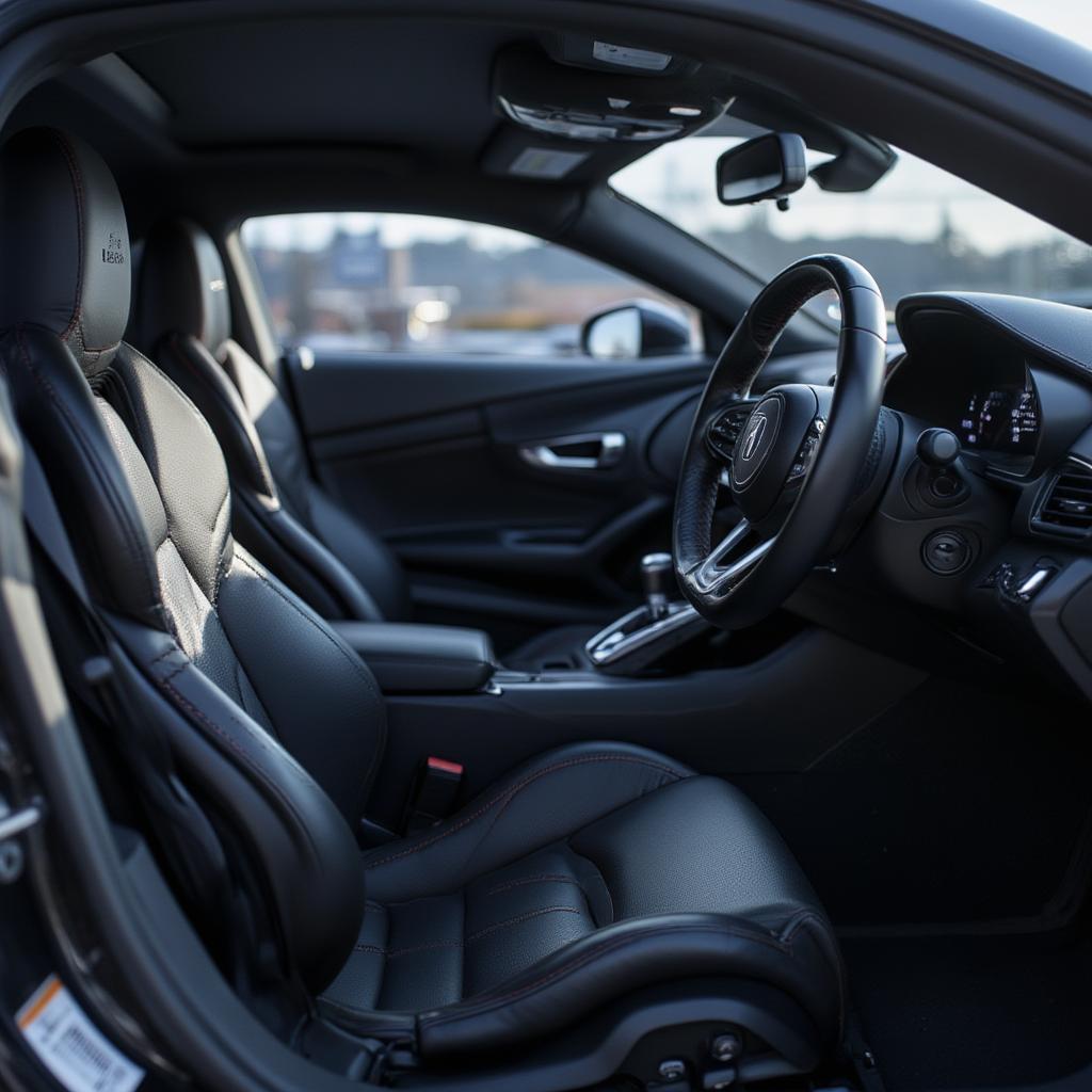 Acura NSX 2020 interior premium details