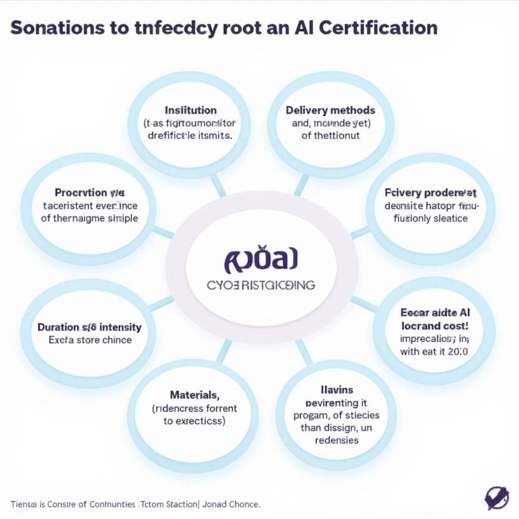 Factors influencing AI certification cost