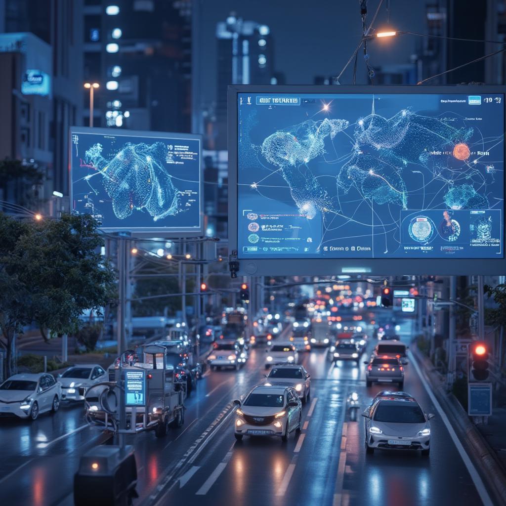 AI-powered Traffic Management System Optimizes Traffic Flow in a Smart City