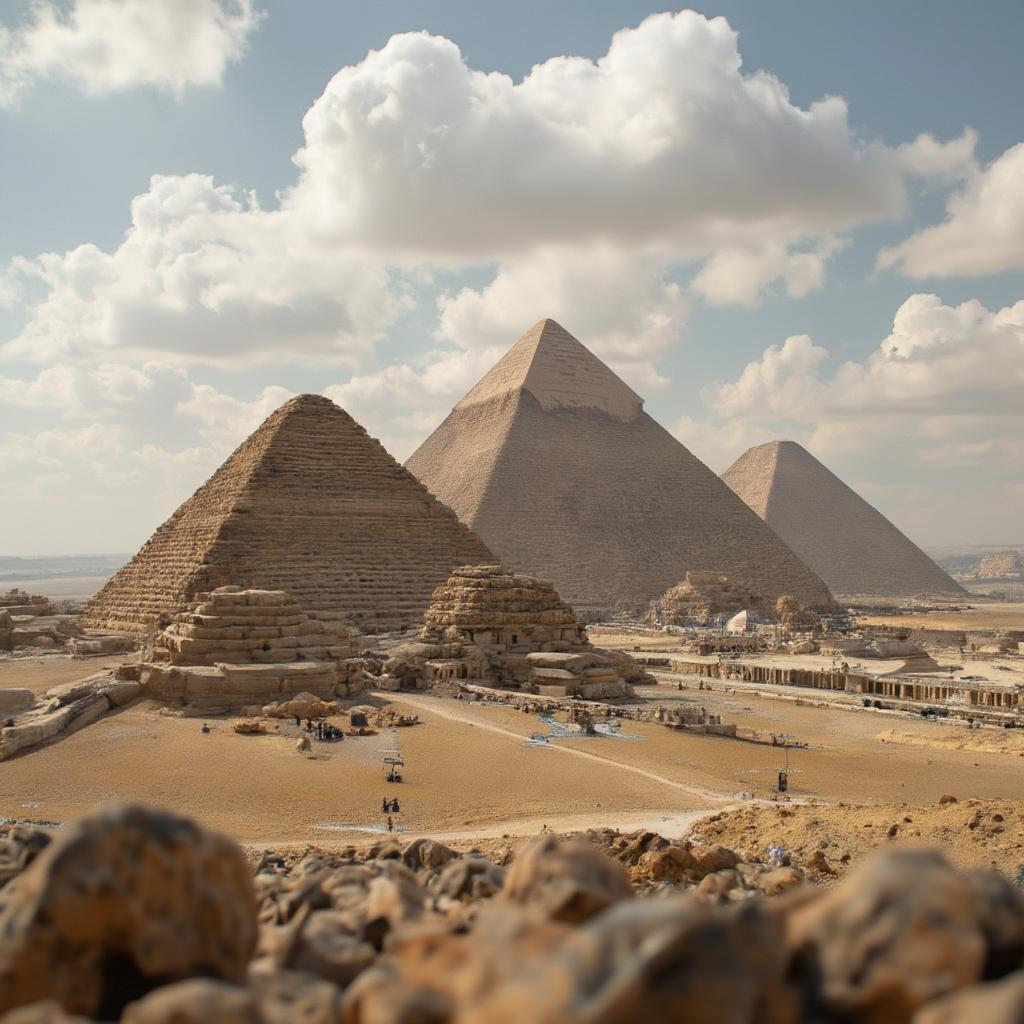 ancient world wonders pyramids