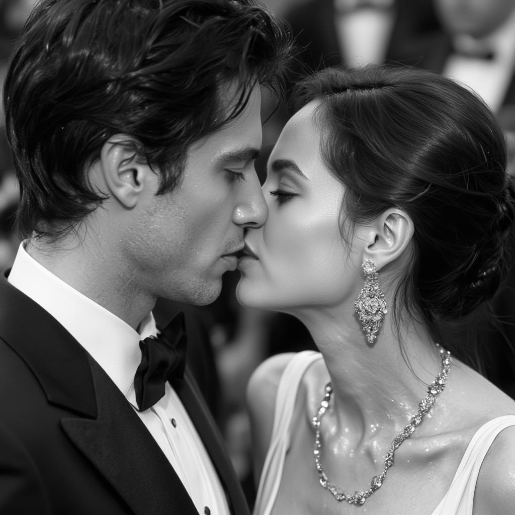 angelina jolie and james haven at the oscars