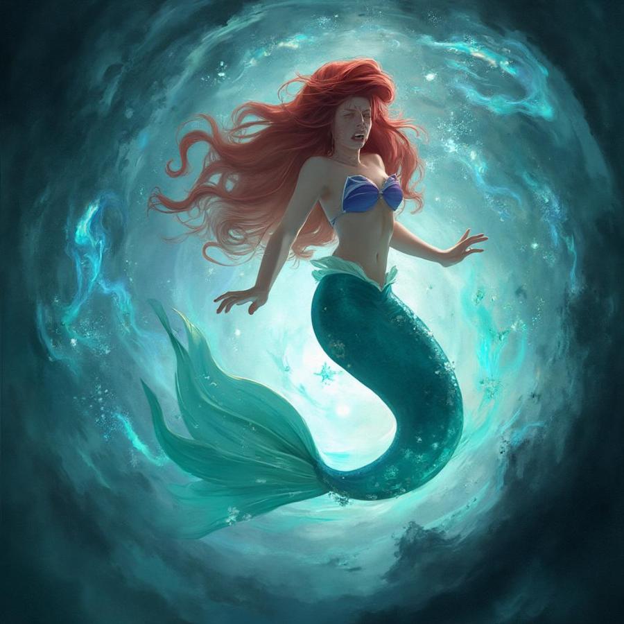 Ariel's Transformation: A Magical and Dangerous Moment