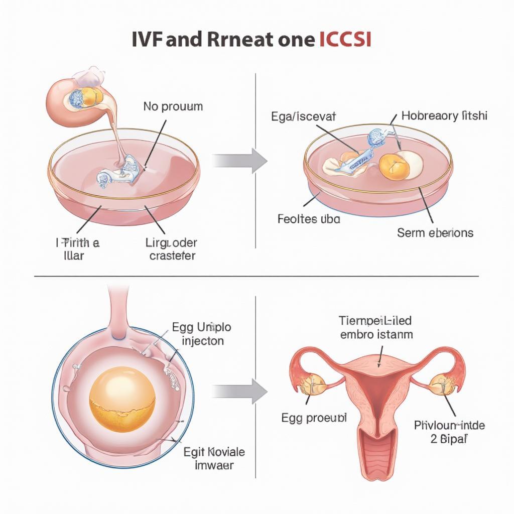 IVF and ICSI Procedures in Male Infertility Treatment