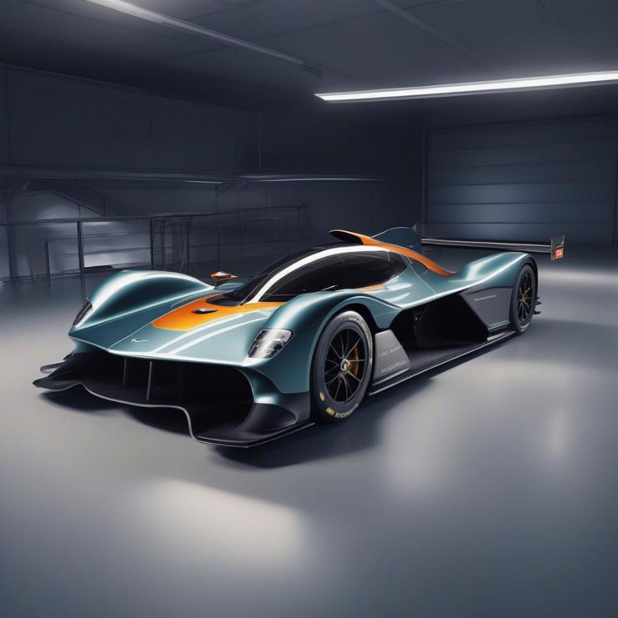 Aston Martin Valkyrie showcasing its hybrid technology and F1 inspired design