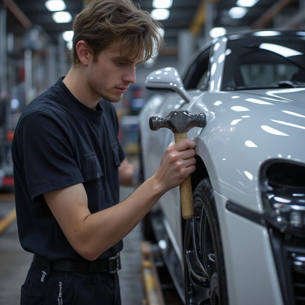 hands on auto body repair training