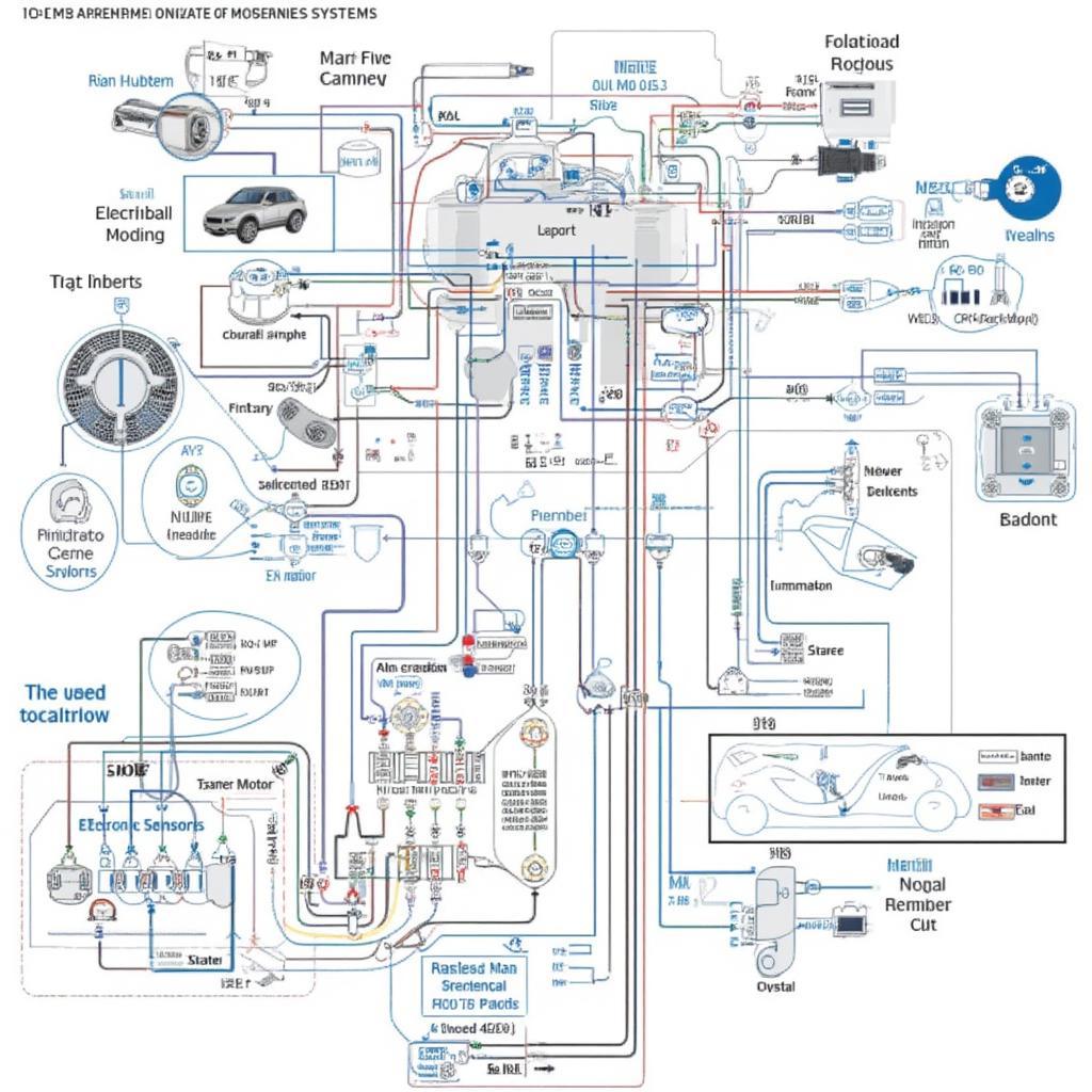 Comprehensive Diagram of a Car's Electrical System