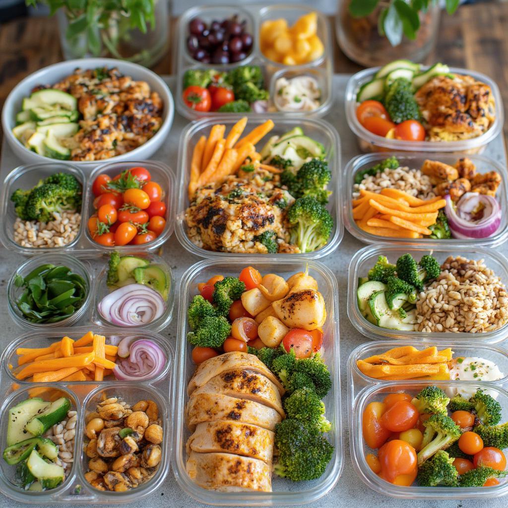 Balanced Meal Prep for Fat Loss